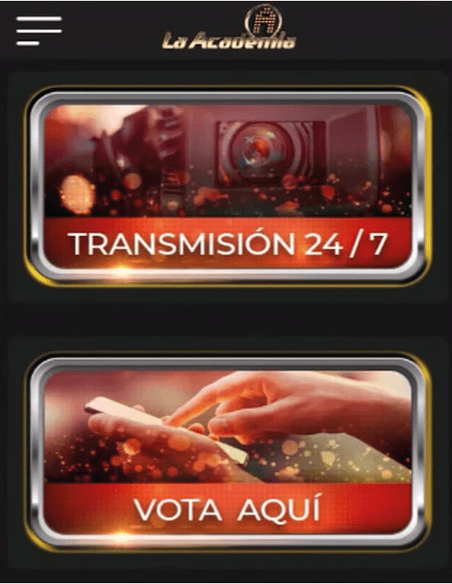 Votar La Academia App