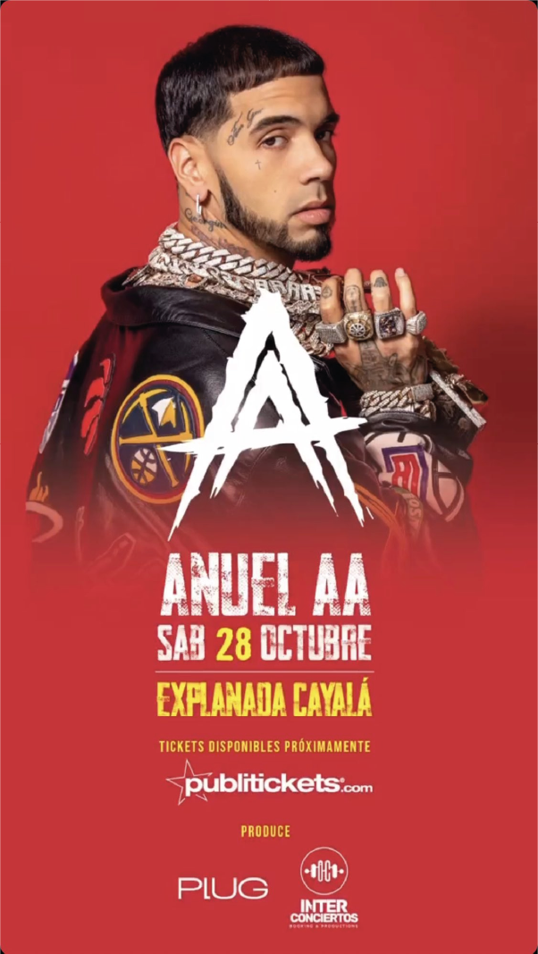 Esta es la fecha en que Anuel AA visitará Guatemala