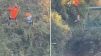 En México, un niño de 12 años se cayó de una tirolesa de 12 metros de altura.