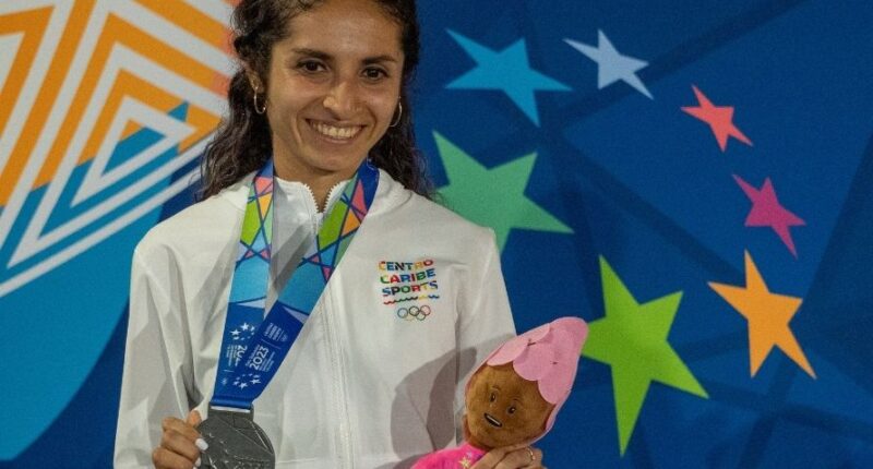 Viviana Aroche gano medalla historica en Juegos Centroamericanos y del Caribe 2023