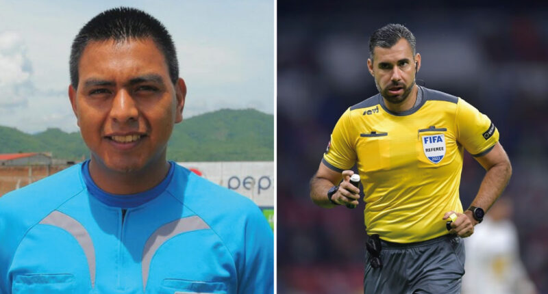 Walter López y Mario Escobar, dos destacados árbitros guatemaltecos, harán historia al pitar las semifinales de la Copa Oro 2023.