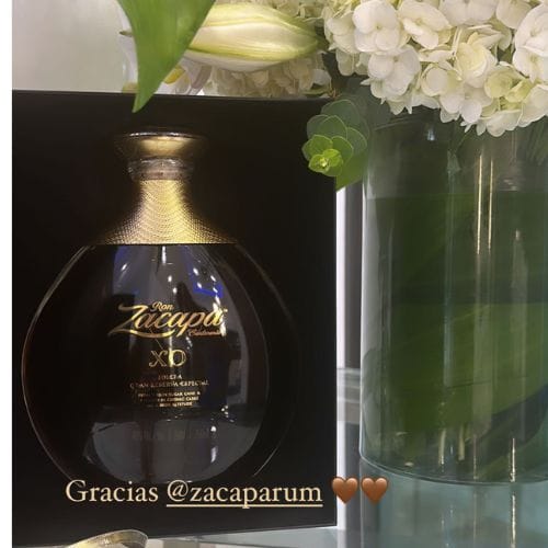 Antonela Roccuzzo presume famoso Ron guatemalteco 2