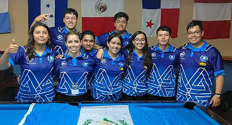 Guatemala gana 8 medallas en el Campeonato Panamericano de Billar 2023