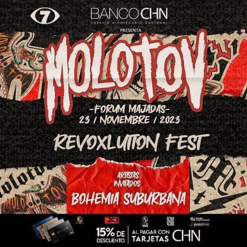 concierto de molotov en guatemala