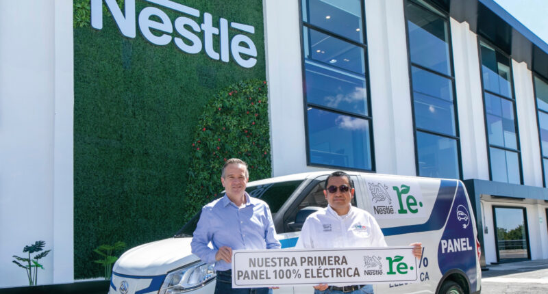 Nestlé Guatemala ha dado un importante paso hacia la movilidad sostenible al adquirir sus primeros paneles eléctricos.