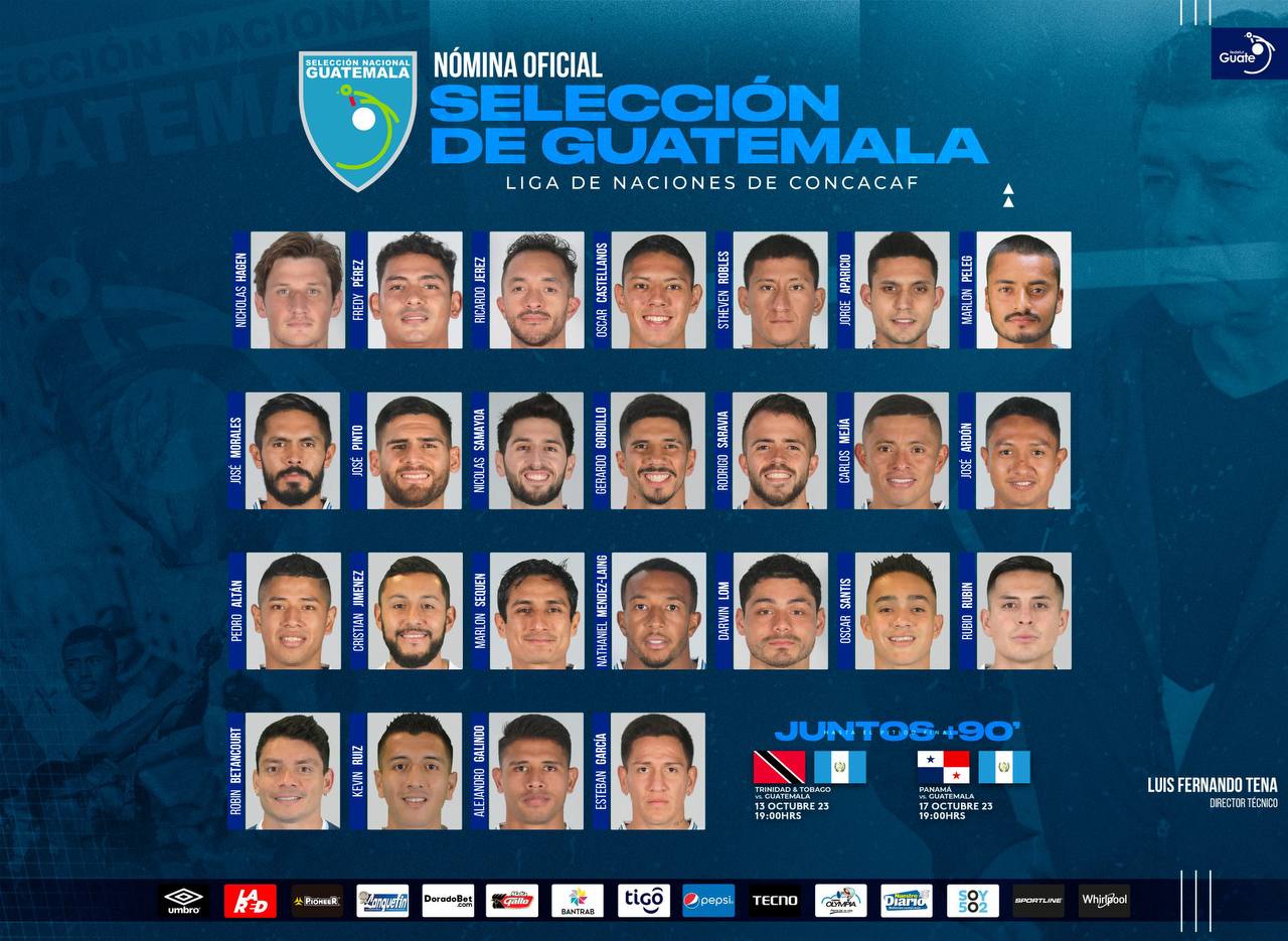 convocados guatemala