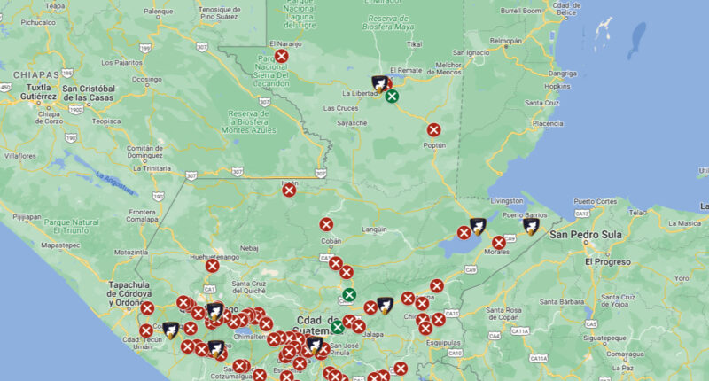 Este mapa de tráfico en vivo permitirá a los guatemaltecos prevenir embotellamientos.