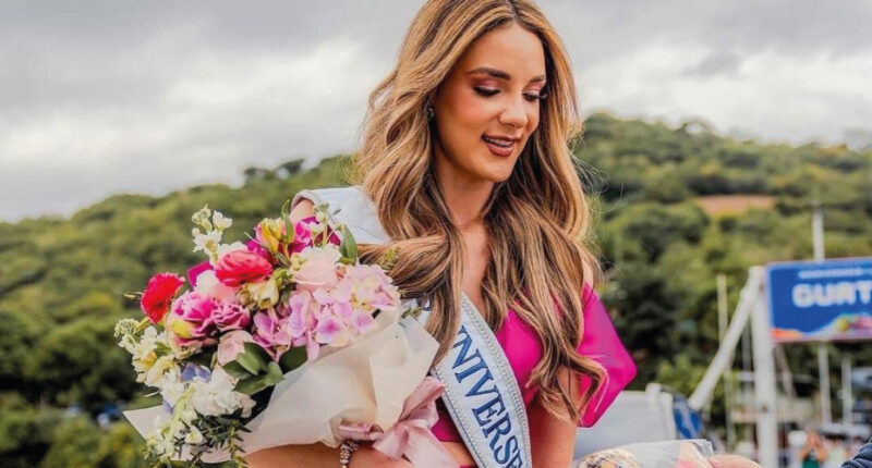 La representante de Guatemala, Michelle Cohn, ha llegado a El Salvador, donde participará en Miss Universo.