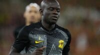 Eurocopa: N'Golo Kante defensive midfield of Al Ittihad and France during the warm-up before the FIFA Club World Cup Saudi Arabia 2023 match between Al Ahly FC v Al Ittihad FC at King Abdullah Sports City on December 15, 2023 in Jeddah, Saudi Arabia. (Photo by Jose Breton/Pics Action/NurPhoto) (Photo by Jose Breton / NurPhoto / NurPhoto via AFP)