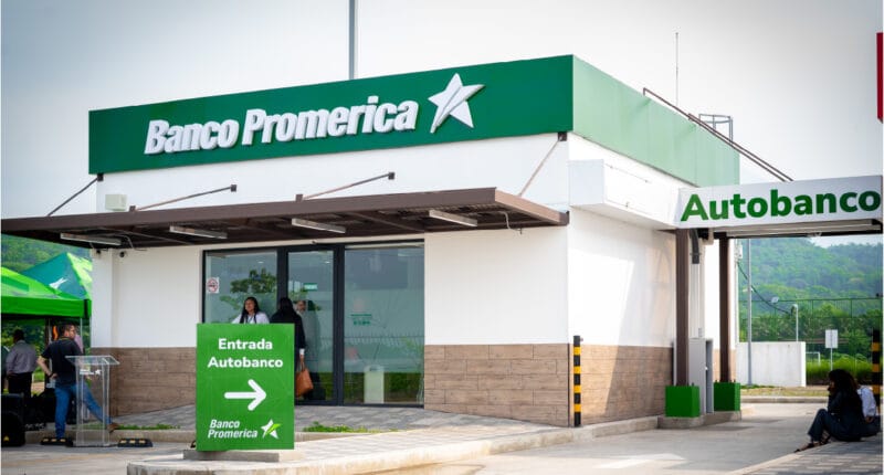 Nueva agencia de Banco Promérica en Plaza Cocales.