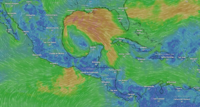 clima ciclon tropical uno