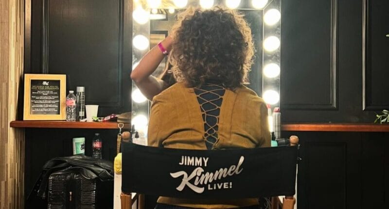 gaby jimmy kimmel show