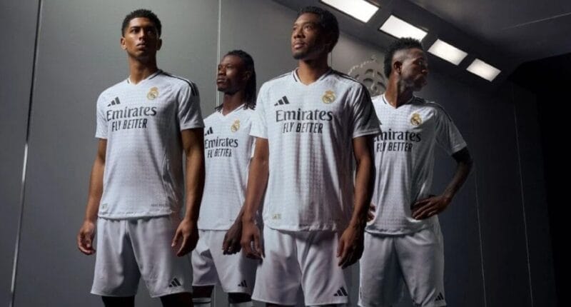 real madrid uniforme