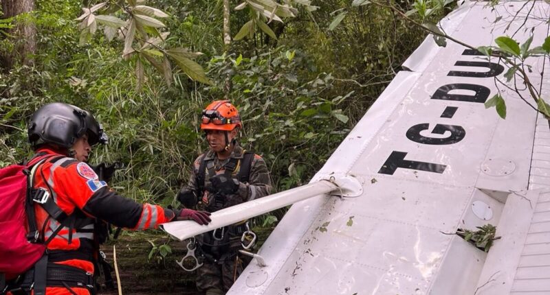 avioneta desaparecida guatemala