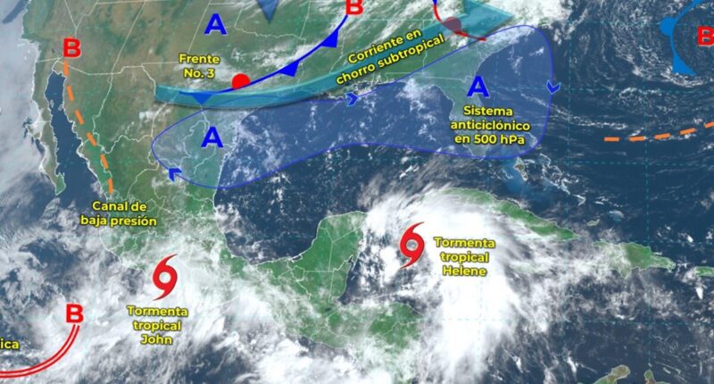 tormenta tropical helene