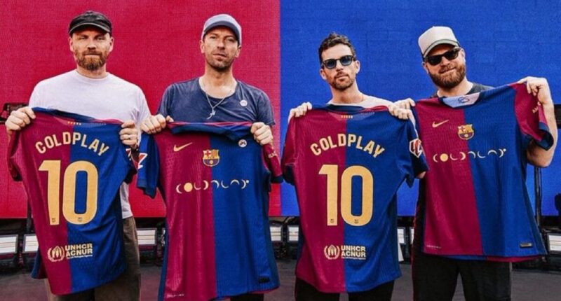 barcelona clasico coldplay