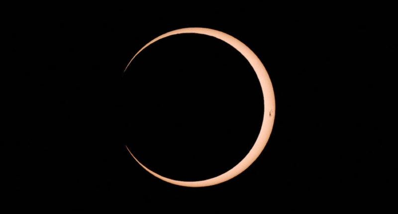 eclipse solar anular octubre 2