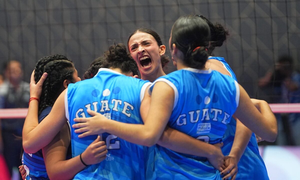 Guatemala es campeón centroamericano de voleibol en los Juegos