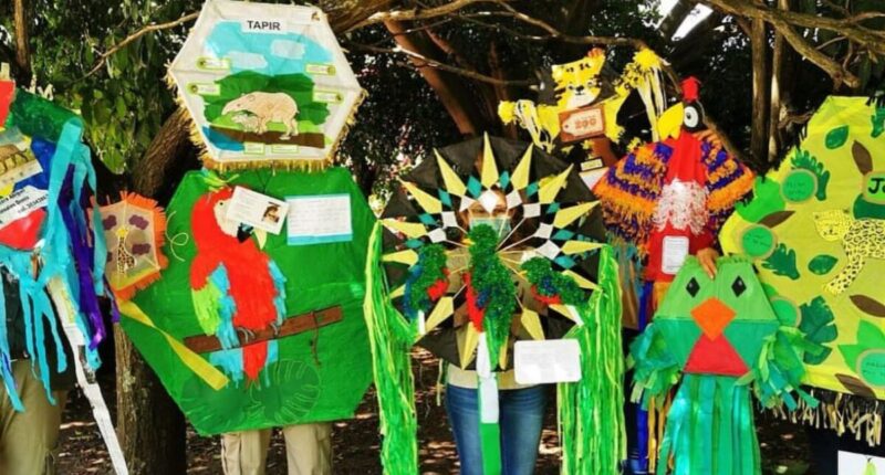 taller barriletes zoologico aurora