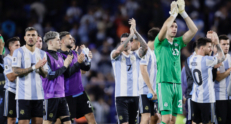 argentina lider eliminatorias