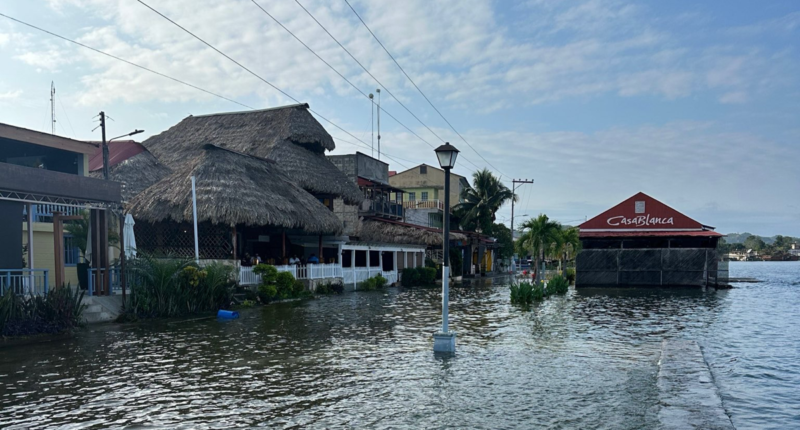 isla de flores inundada 2024