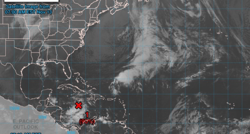 zona baja presion noviembre 13