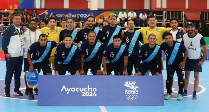 futsal guatemala oro juegos bolivarianos 2024