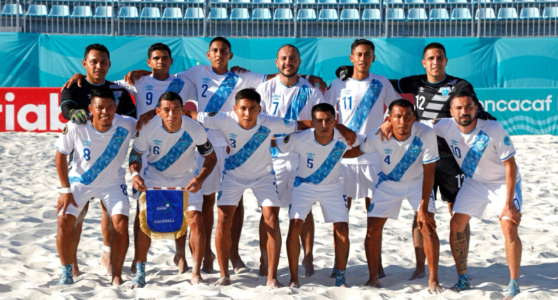 seleccion futplaya guatemala vs colombia