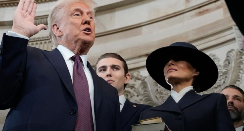 toma posesion donald trump 2025