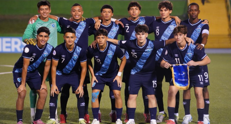 sub 17 guatemala vs haiti febrero 2025