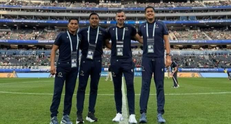 arbitros guatemaltecos final liga naciones 2025