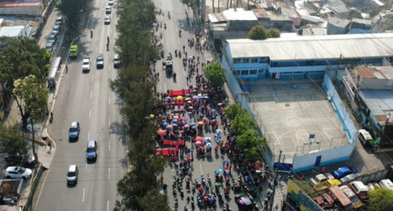 bloqueos guatemala 31 marzo 2025