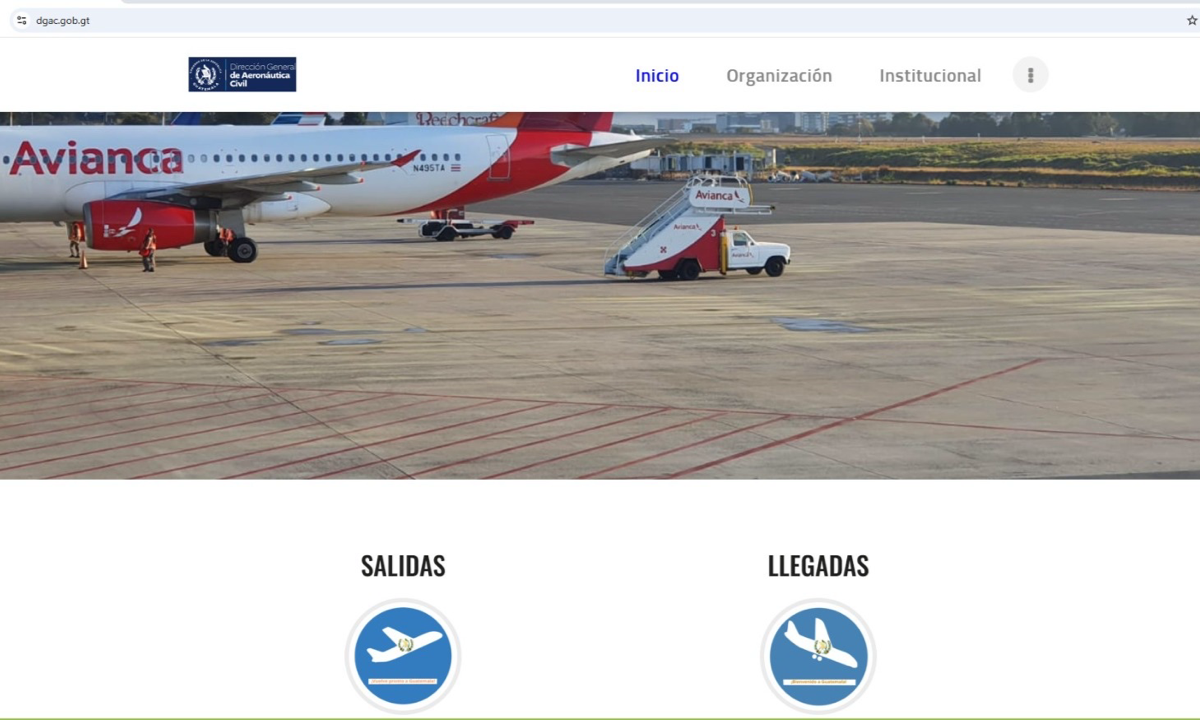estado vuelos aeropuerto la aurora 2025 2