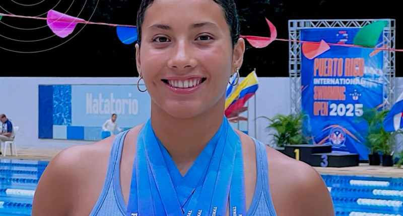 lucero mejia medallas puerto rico swimming open 2025
