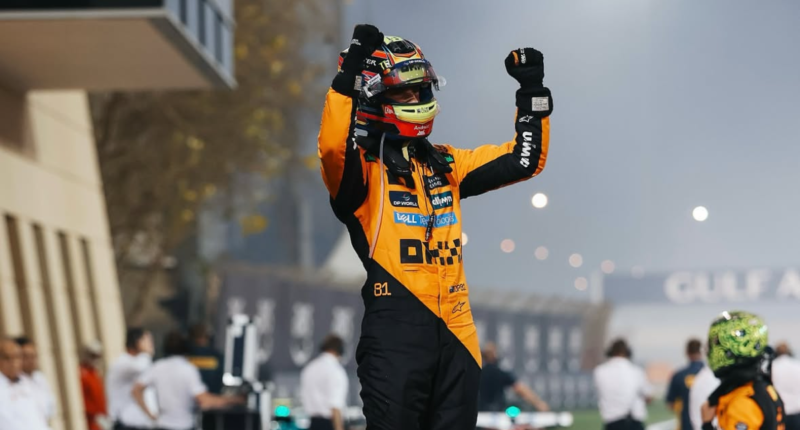 oscar pistri gran premio barein 2025